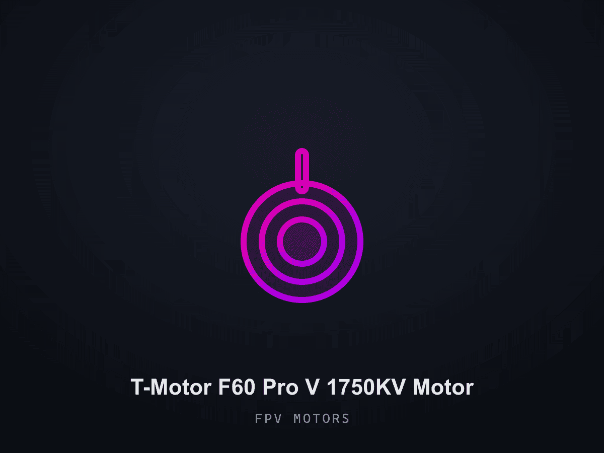 T-Motor F60 Pro V 1750KV Motor