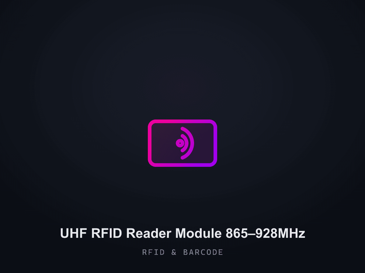 UHF RFID Reader Module 865–928MHz