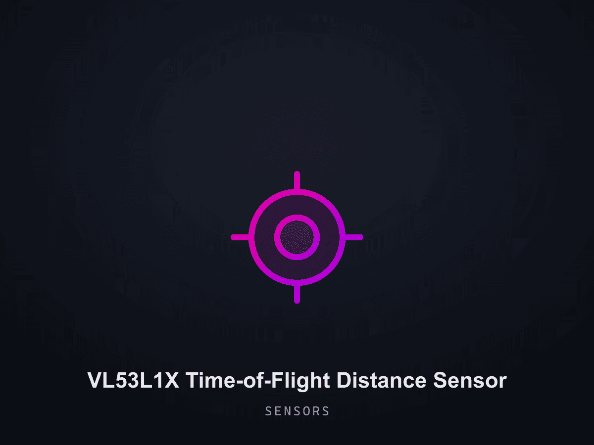 VL53L1X Time-of-Flight Distance Sensor