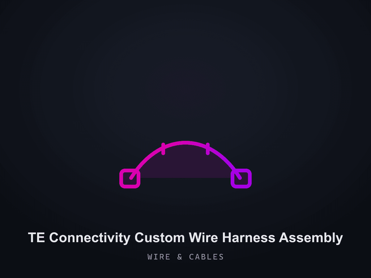 TE Connectivity Custom Wire Harness Assembly