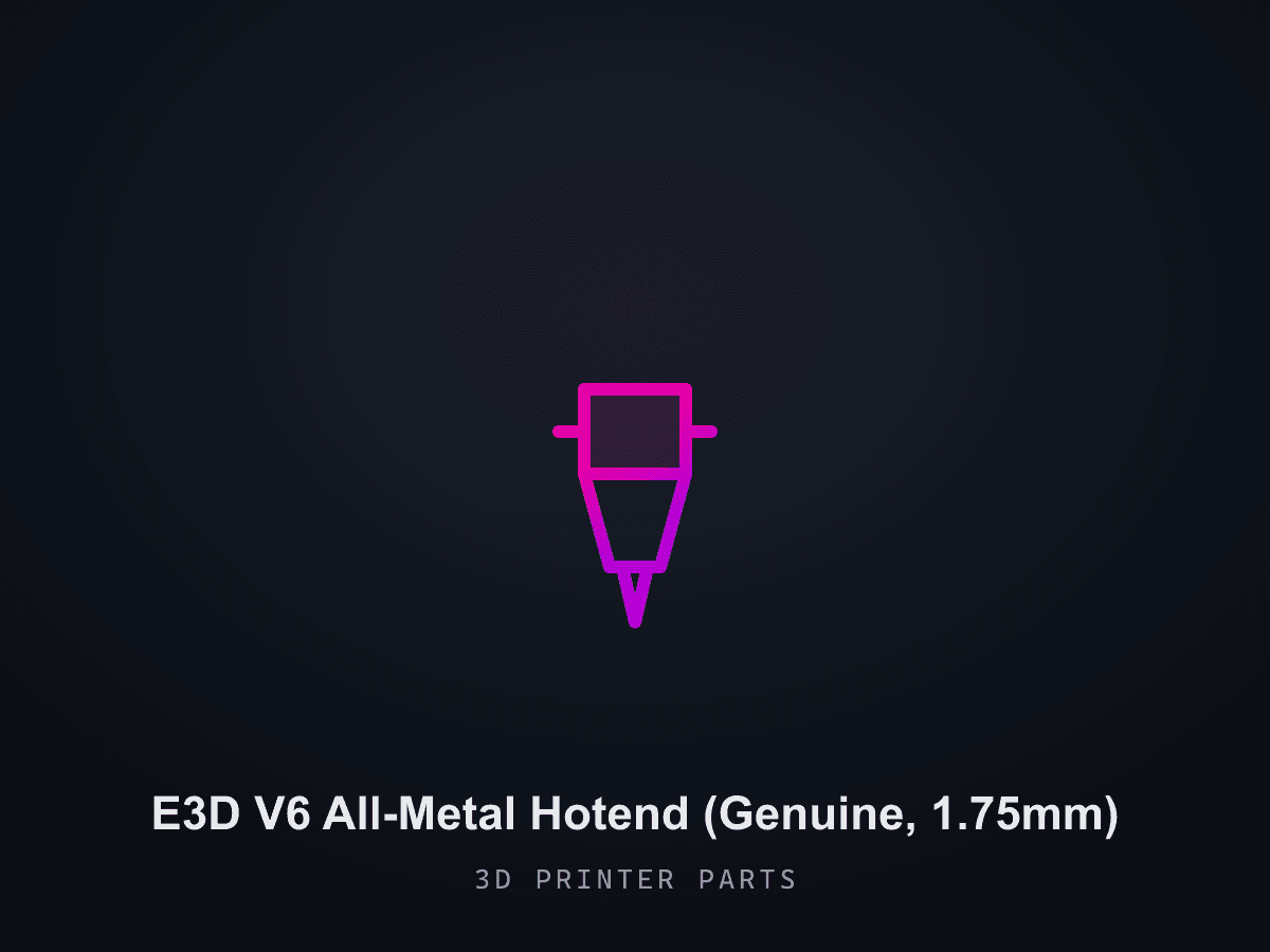E3D V6 All-Metal Hotend (Genuine, 1.75mm)