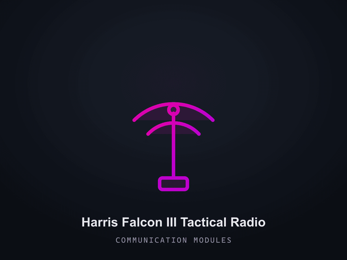 Harris Falcon III Tactical Radio
