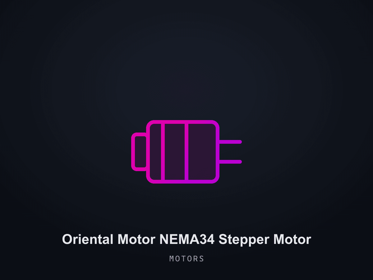 Oriental Motor NEMA34 Stepper Motor