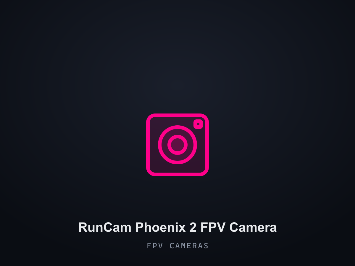 RunCam Phoenix 2 FPV Camera